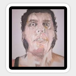 Andre the giant Sticker